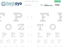 Tablet Screenshot of besteyevitamins.com